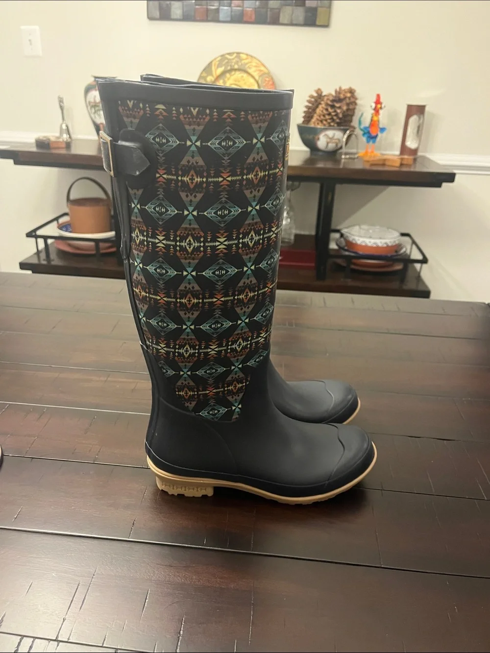 Pendleton Diamond Peak Tall Rain Boots new Women’s Size 6